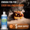 imageESSENTIAL VALUES Fog Machine Fluid 128 FL OZ  1 Gal Fog Juice LongLasting Medium Density Liquid for Water Based Foggers Perfect for 400 Watt to 1500 Machines Outdoor or Indoor Made in USA32 fl oz  Medium Density