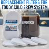 imageEssential Values 8 Pack Cold Brew Coffee Filters  Replacement Coffee Filter Bags  Compatible with Toddy Cold Brew Maker8Pack Filter