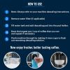 imageEssential Values Compatible with Keurig Descaling Solution Rinse Pods 10Pack  Descaler for Coffee Machines Pot Kit  Coffee Maker Cleaner Filter Pods2 packs