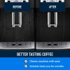 imageEssential Values Descaling Solution for Delonghi Keurig Breville Nespresso 4 Uses  Coffee Machine Descaler Cleaner  Liquid To Descale Automatic Coffee Makers ampamp Espresso MachinesDelonghi