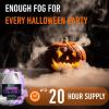 imageEssential Values Fog Machine Fluid  Extreme High Density Fog Juice 128 FL OZ  1 Gallon  WhiteOut Conditions for Water Based Foggers Designed for 700 Watts  Manufactured in USA1 Gal  Extra High Density