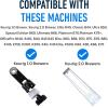 imageEssential Values Keurig Descaler ampamp BONUS 6 PACK Replacement Keurig Compatilble Filters Brewer Care Kit Universal Descaling Solution Decalcifier ampamp Coffee Maker Cleaner