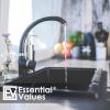 imageKitchen Sink Stopper for Garbage Disposals STPSS 338quot Inches  Stainless Steel Sink Plug Replacement Rubber Seal for Drain Sizes 35quot  Compatible wInsinkerator Kohler Garbage Disposal CoverSingle Pack  Black