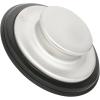 imageKitchen Sink Stopper for Garbage Disposals STPSS 338quot Inches  Stainless Steel Sink Plug Replacement Rubber Seal for Drain Sizes 35quot  Compatible wInsinkerator Kohler Garbage Disposal CoverStainless