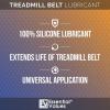 imageTreadmill Belt Lubricant  Odorless ampamp ToxinFree 100 Silicone Oil  Silicone Treadmill Lubricant  Reduces Noise ampamp Prolongs Belt Life  Universal Treadmill Oil Belt Lube