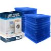imageEssential Values 12 Pack Dryer Filter Replacement  Compatible with Better Vent Indoor Dryer Vent 60 Dryer Loads Total24 Pack