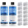 imageEssential Values Universal Descaling Solution 2 Pack 4 Uses Total  12 Filters Designed For Keurig Nespresso Delonghi and All Single Use Coffee and Espresso Machines  Proudly Made In USA