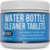 imageEssential Values Water Bottle Cleaner  Water Bottle Cleaning Tablets ampamp Reservoir Bladder Cleaner Tabs 24 Tablets  Tumbler Dispenser Hydration Pack Washer  Manufactured in USA1 Count Pack of 24