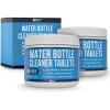 imageEssential Values Water Bottle Cleaner  Water Bottle Cleaning Tablets ampamp Reservoir Bladder Cleaner Tabs 24 Tablets  Tumbler Dispenser Hydration Pack Washer  Manufactured in USA2 packs