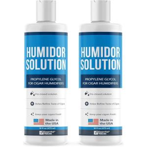 imageEssential Values Cigar Humidor Solution 2 Pack 16oz Propylene Glycol Solution PG Solution For Humidifiers Humidor Accessories and Supplies1 Pound Pack of 2