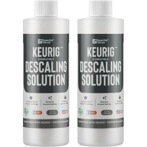 imageEssential Values Descaling Solution for Delonghi Keurig Breville Nespresso 4 Uses  Coffee Machine Descaler Cleaner  Liquid To Descale Automatic Coffee Makers ampamp Espresso MachinesKeurig