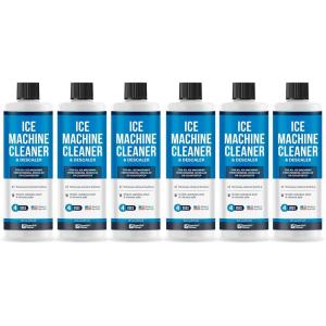 imageEssential Values Ice Machine Cleaner and Descaler 16 fl oz  Nickel Safe Countertop Ice Maker Cleaner  Compatible with Major Brands Scotsman KitchenAid Affresh etc  6 pack16 fl Oz Pack of 6