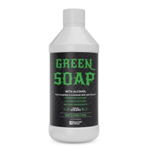 imageEssential Values Natural Green Soap 16 oz  Gentle Tattoo Cleanser ampamp Healing Promoter  USA Made