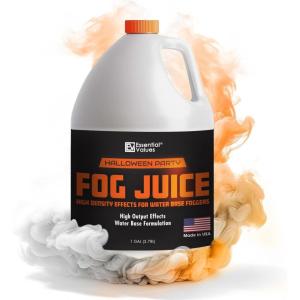 imageFog Juice  Fog Machine Fluid  High Density 32 FL OZ  1 Quart Manufactured In USA  Perfect for 400 Watt to 1500 Fog Machines Produces Long Lasting High Density Fog for Water Based Foggers1 Gal  High Density