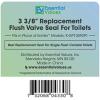 imageCompatible Kohler Flush Valve Seal  3 Pack Toilet Ring Seal GP1059291  Flushing Gasket by Essential Values12 Pack