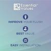 imageCompatible Kohler Flush Valve Seal  3 Pack Toilet Ring Seal GP1059291  Flushing Gasket by Essential Values3 Pack