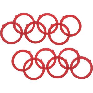 imageCompatible Kohler Flush Valve Seal  3 Pack Toilet Ring Seal GP1059291  Flushing Gasket by Essential Values12 Pack