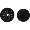 imageEssential Values Garbage Disposal Splash Guard ampamp Sink Stopper Combo Fits Whirlaway Waste King GE ampamp Sinkmaster Black Stainless Steel 3125 Inch